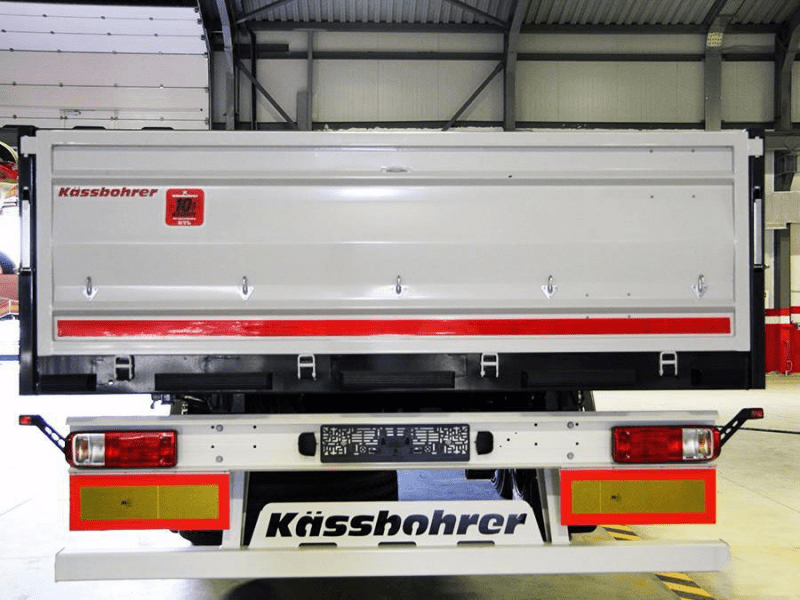 Полуприцеп бортовой Kassbohrer XS AL, борта 760 мм-1